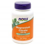 Заказать NOW Magnesium Citrate 200 мг 100 таб N