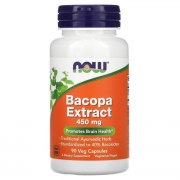 Заказать NOW Bacopa Extract 450 мг 90 вег капс N