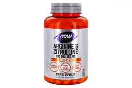 Заказать NOW Arginine & Citrulline 120 капс