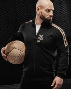 Заказать Olimp Кофта мужская Tracksuit Top Gold Series black