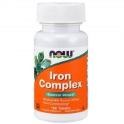 Заказать NOW Iron Complex 100 таб