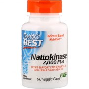 Заказать Doctor's Best Nattokinase 2000 FUs 90 вег капс